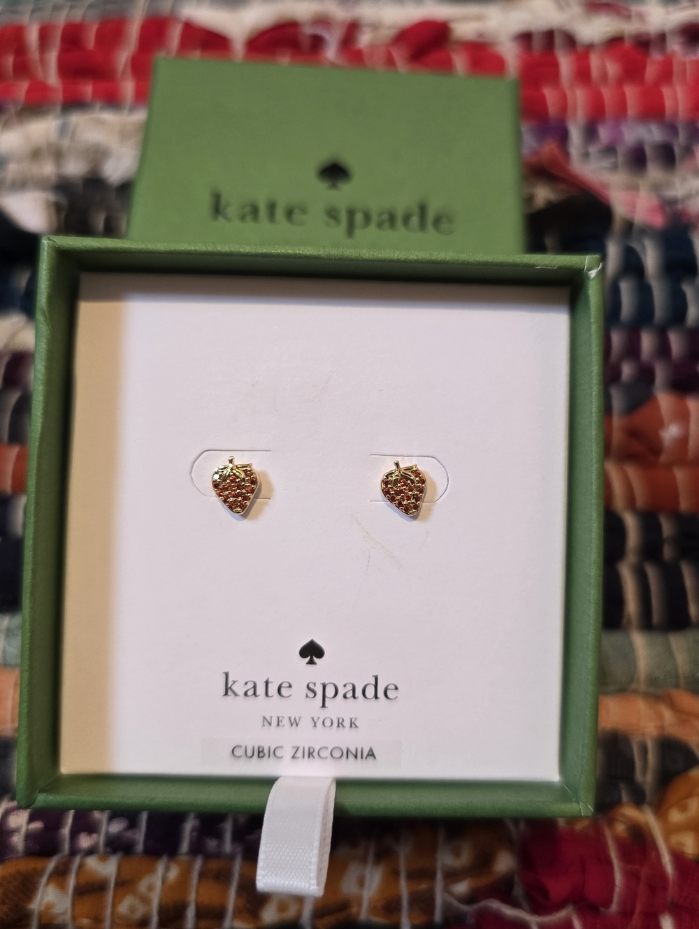 Kate Spade Strawberry Earrings Stud Earrings